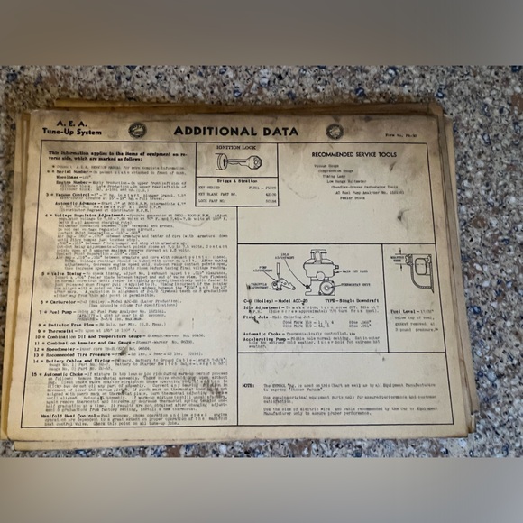 Dealership Mechanics Service Cards. PACKARD Various Years/Models 1935-1942 - Picture 15 of 15